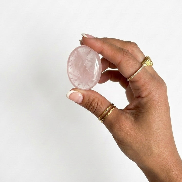 Pierre Anti-Stress: Quartz Rose