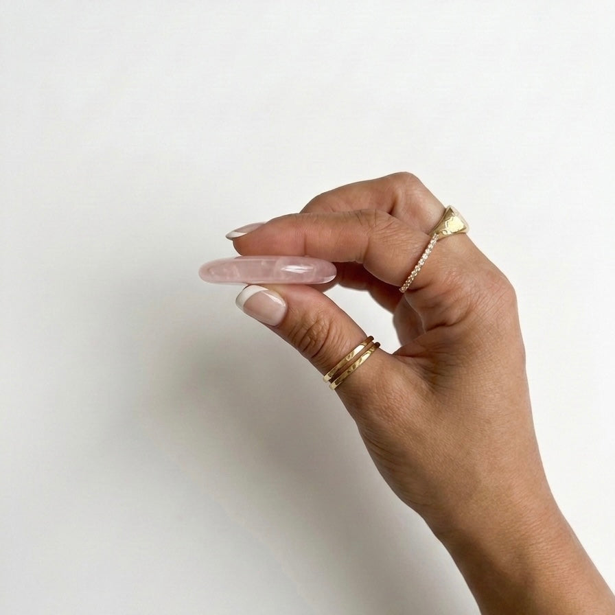Pierre Anti-Stress: Quartz Rose